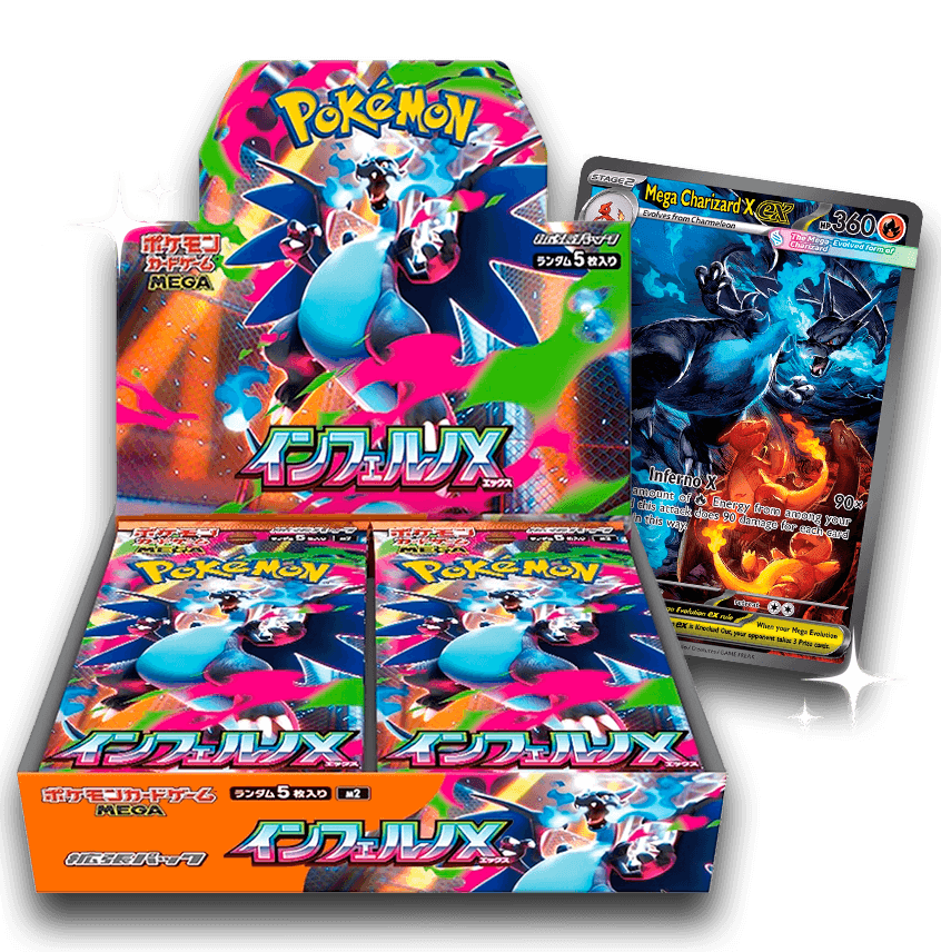 Tienda Nº1 de Cartas Pokémon TCG | Mystic Cards 4 mega inferno x booster