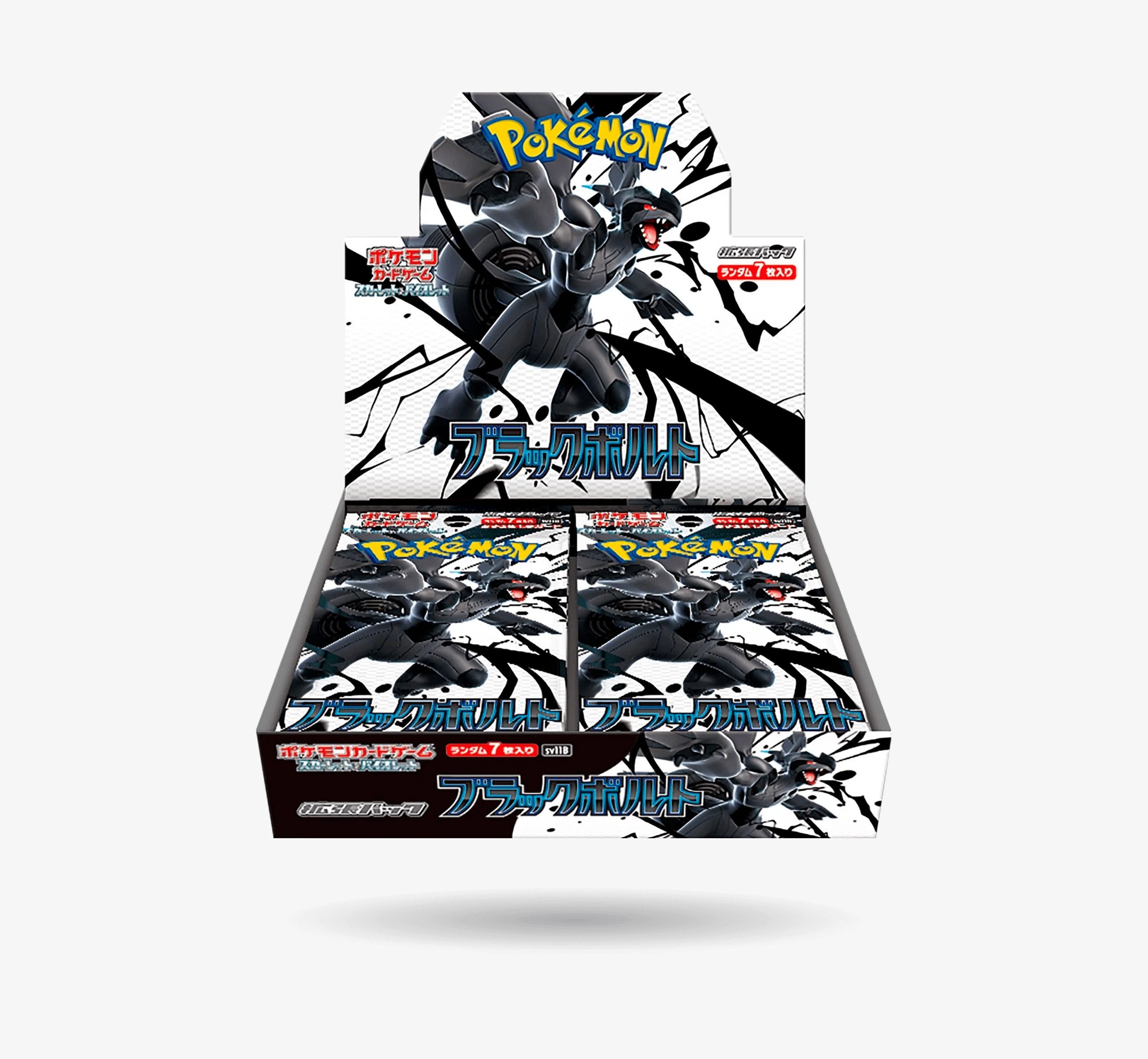 Caja Pokémon TCG Black Bolt booster box japonés sellado