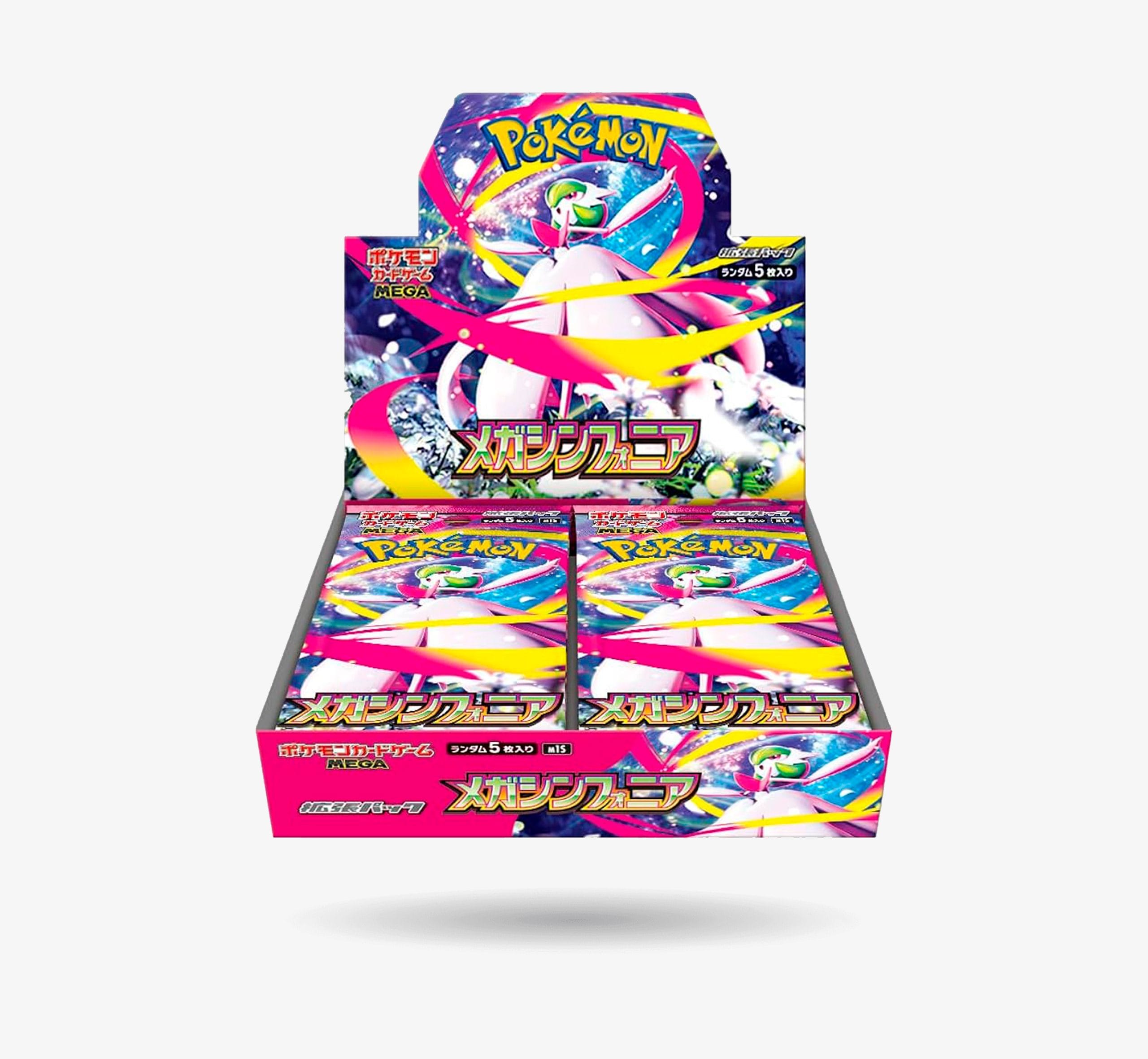 Booster Box Mega Symphonia Pokémon japonesa con sobres sellados del set MEGA